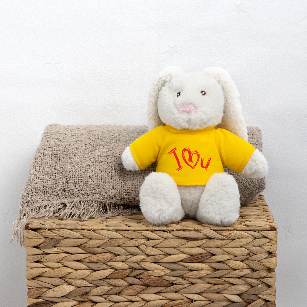 MiniFeet® RecycelHase® Bunny Cream - sun yellow