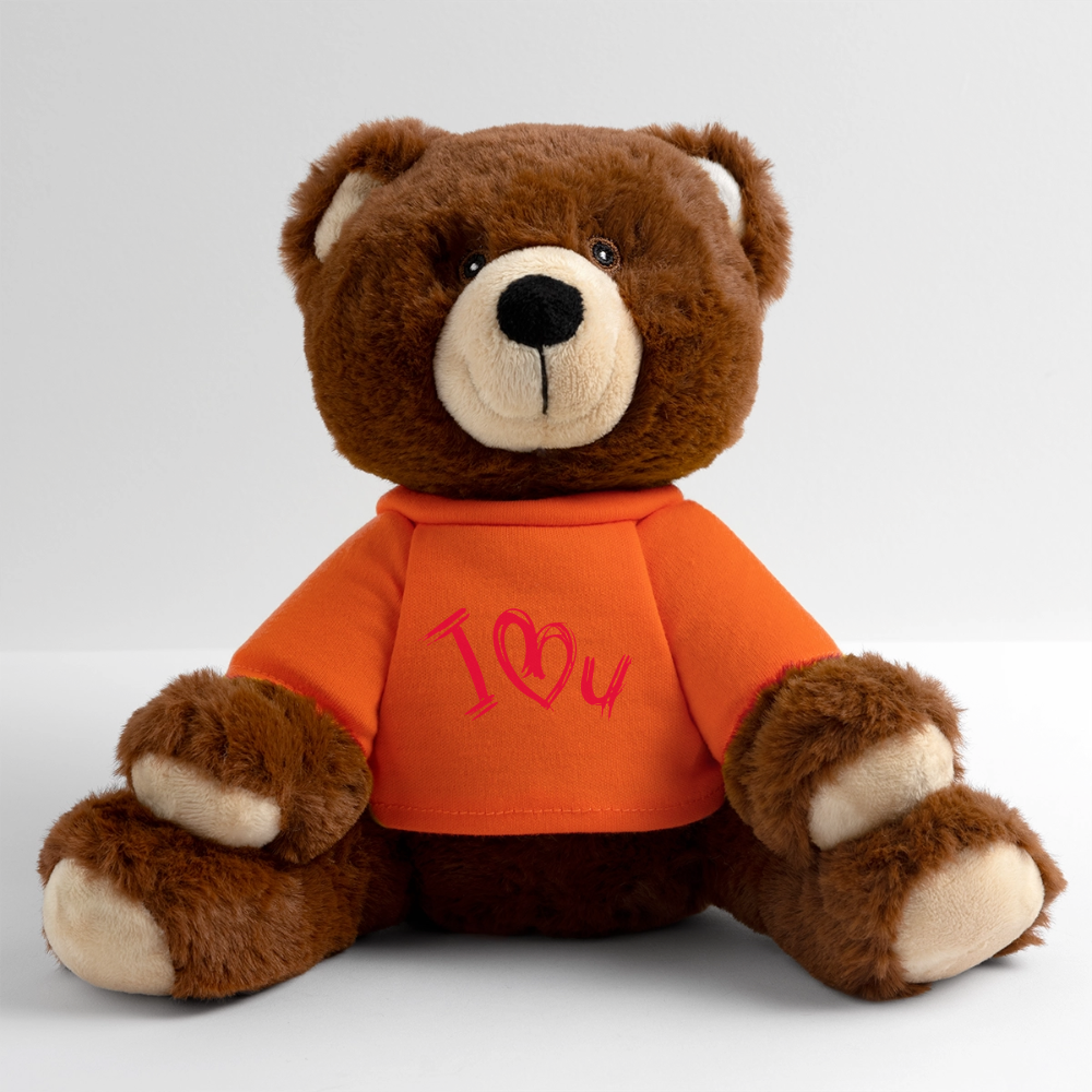 MiniFeet® RecycelBär® Teddy Bear Brown - golden orange