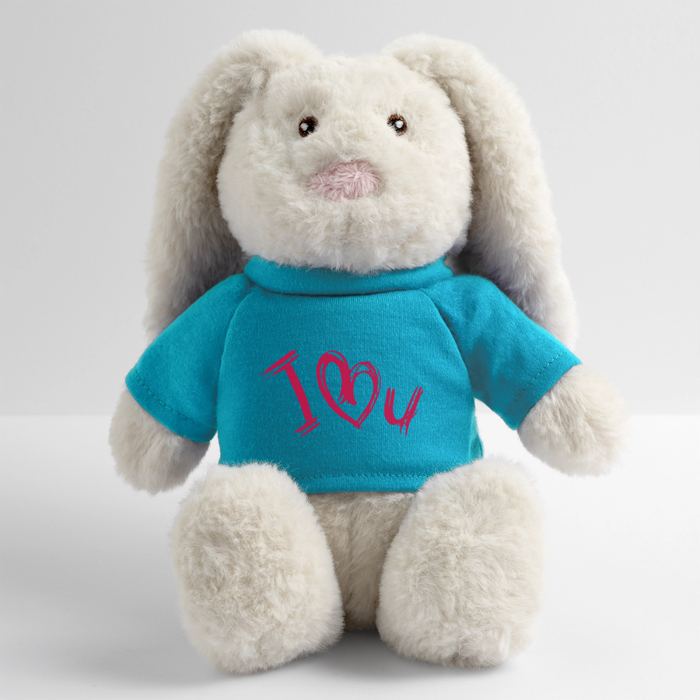 MiniFeet® RecycelHase® Bunny Cream - atoll blue