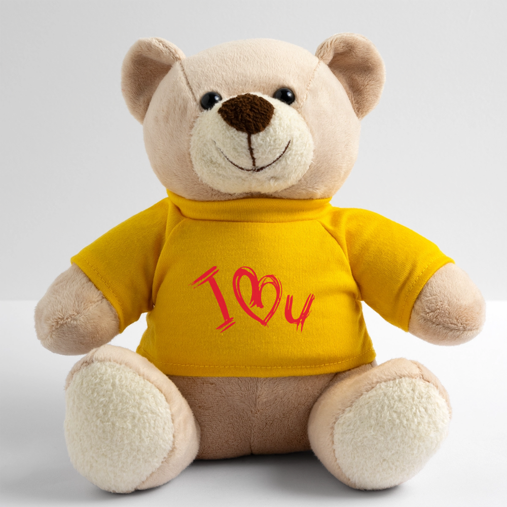 Teddy Bear - sun yellow