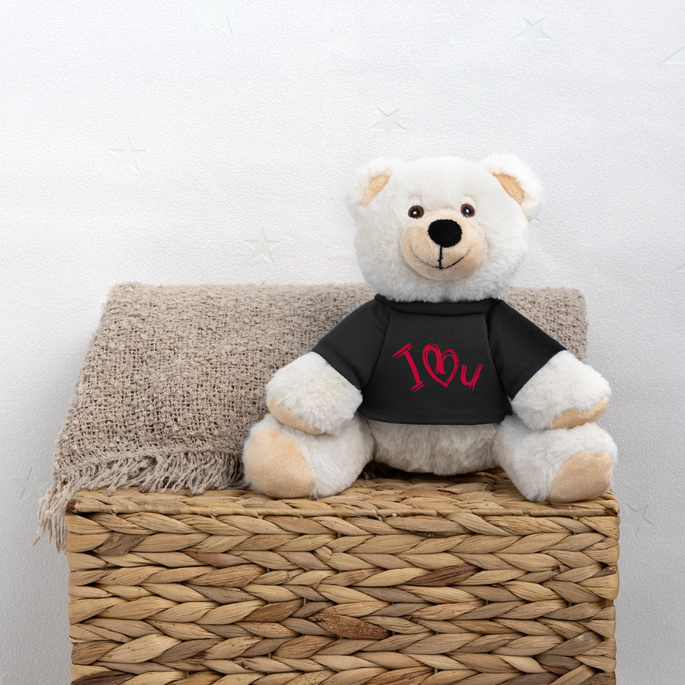 MiniFeet® RecycelBär® Teddy Bear Cream - black