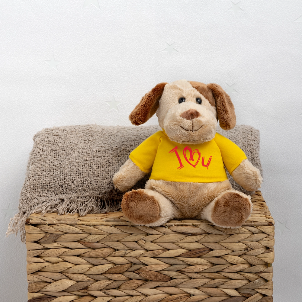 MiniFeet® Dog Helge - sun yellow